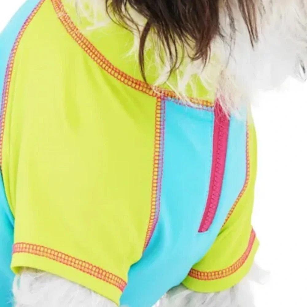 YOULY Blue Cooling Rashguard for Dogs L